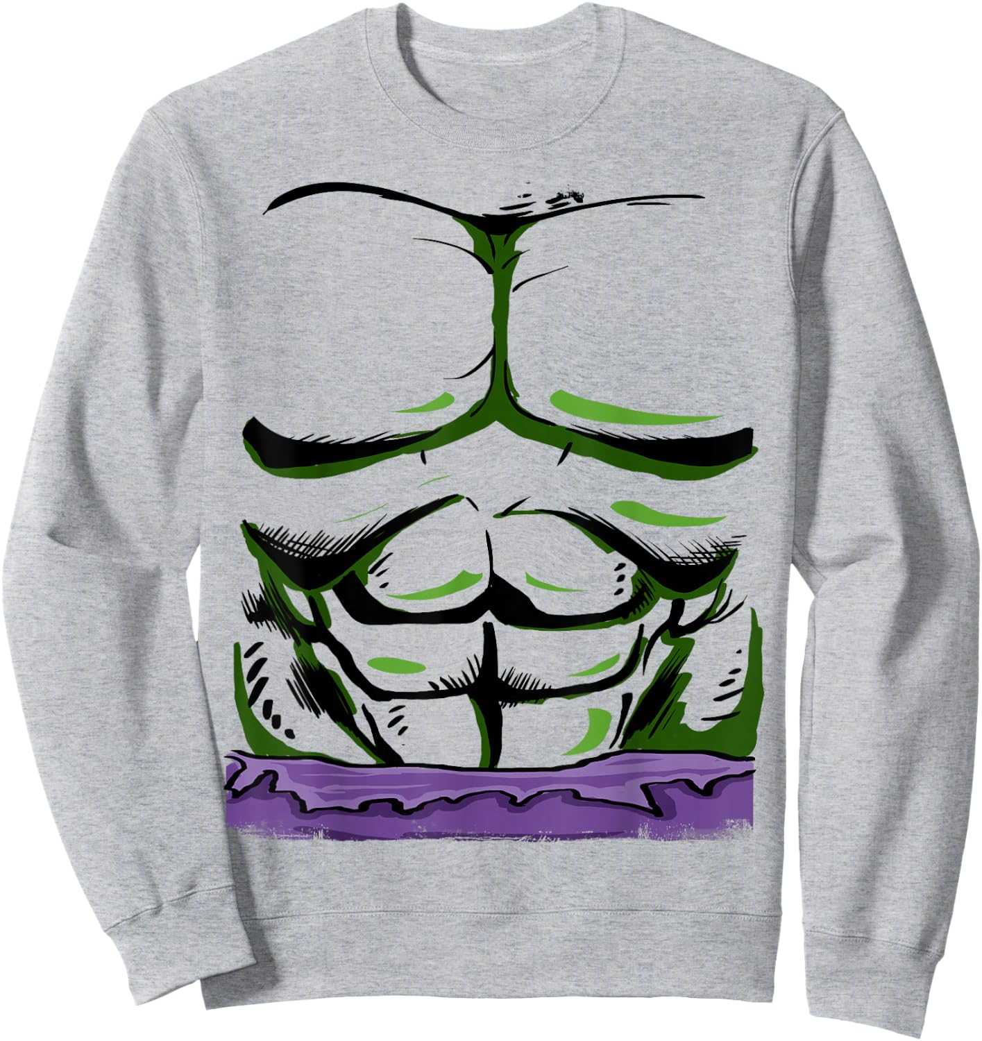 Marvel Incredible Hulk Halloween Costume Small Sweatshirt - Sweatshirt | Ash