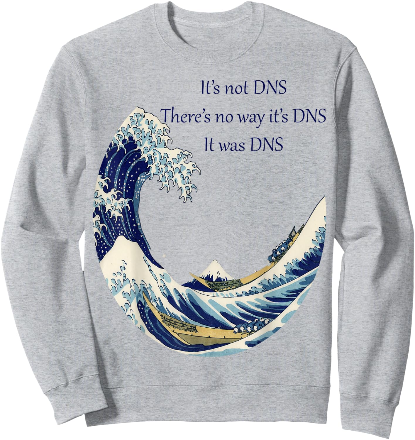 It's not DNS Sweatshirt - Sweatshirt | Ash