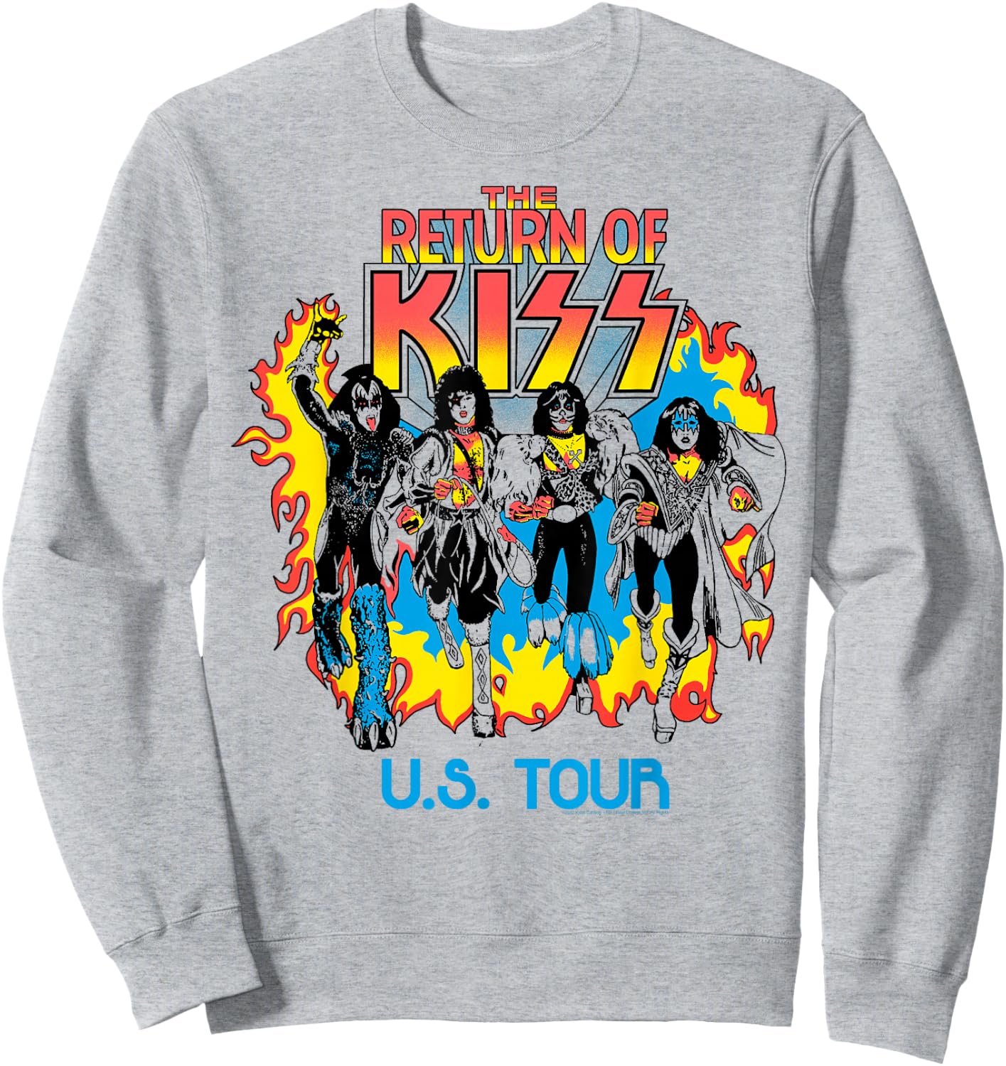 KISS - Return of KISS Sweatshirt - Sweatshirt | Ash