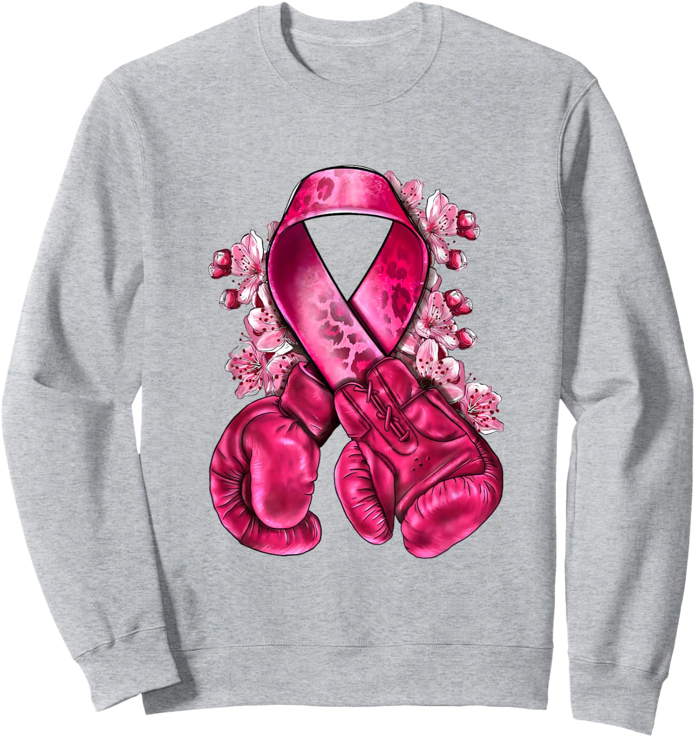 Breast cancer shirt, cancer t shirt, breast cancer awareness Sweatshirt - Sweatshirt | Ash