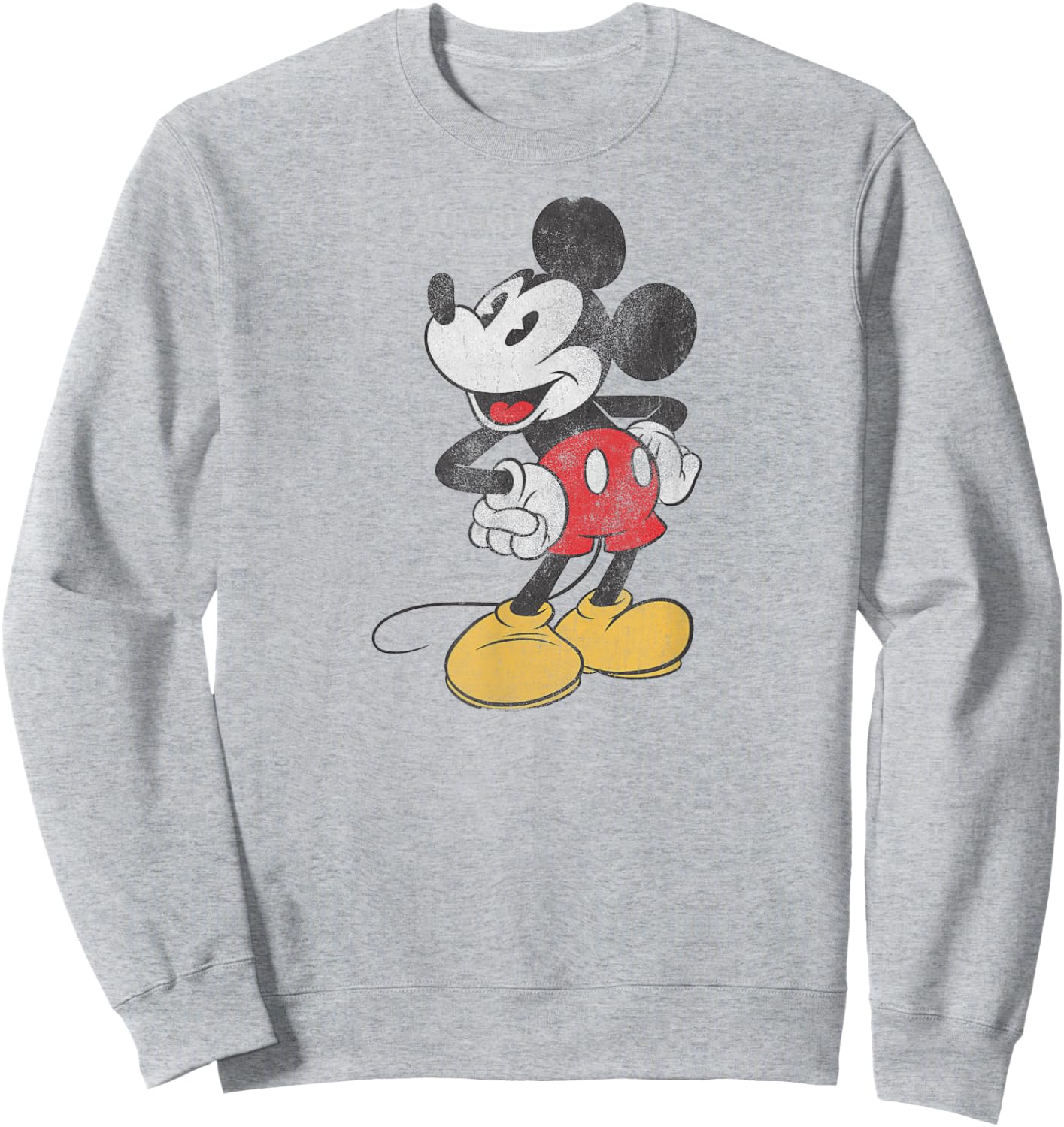 Disney - Mickey Mouse Pose Sweatshirt - Sweatshirt | Ash
