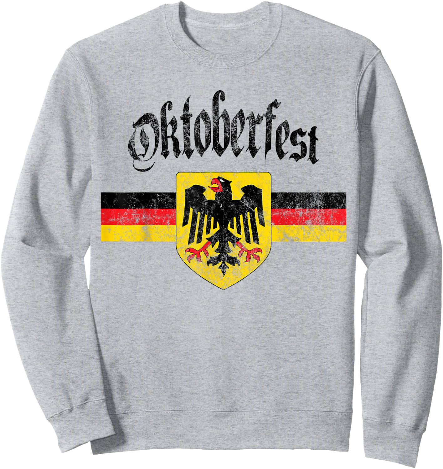 Oktoberfest German Coat of Arms Sweatshirt - Sweatshirt | Ash