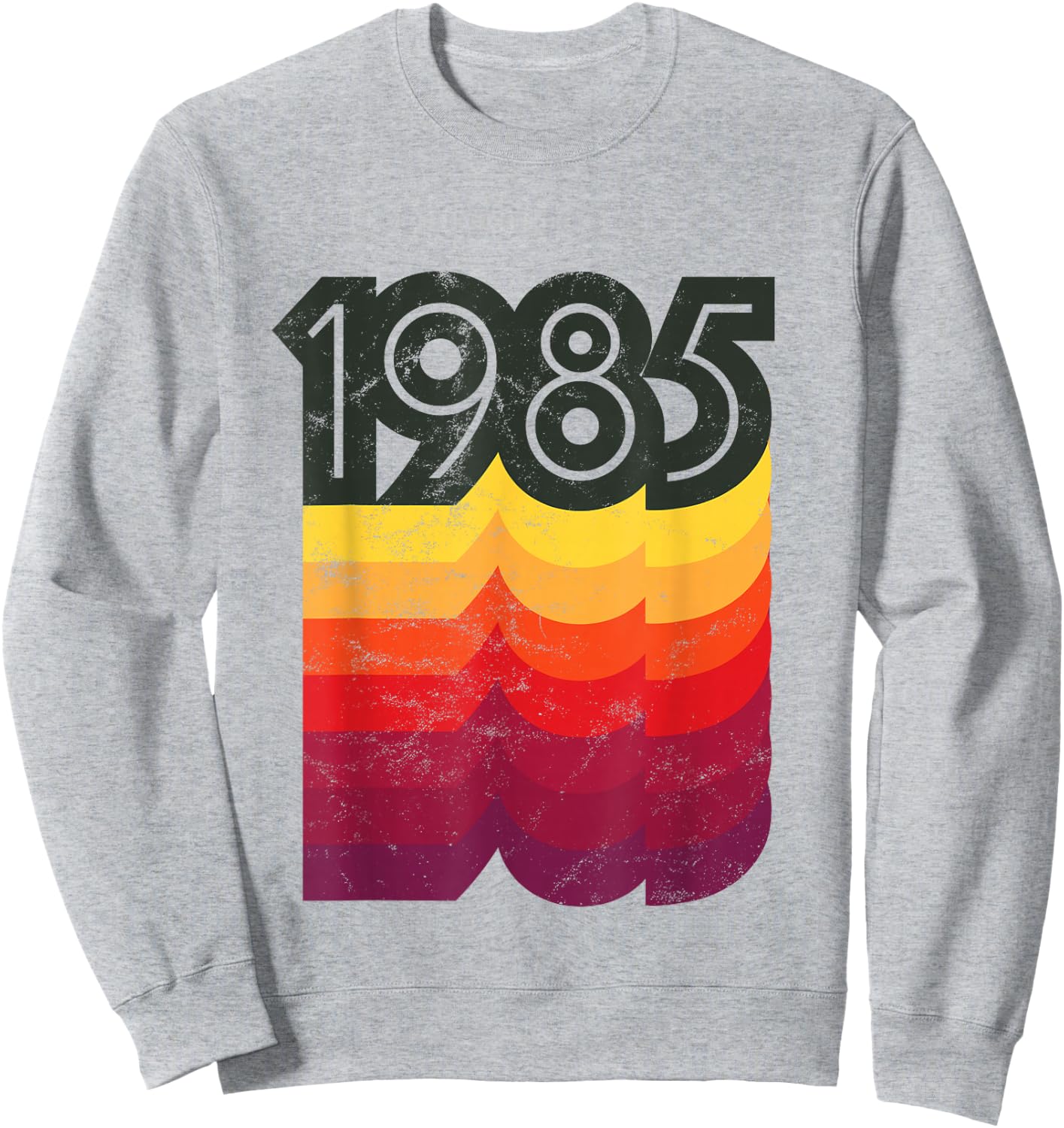 Birthday 80s Style Retro 1985 Sweatshirt - Sweatshirt | Ash