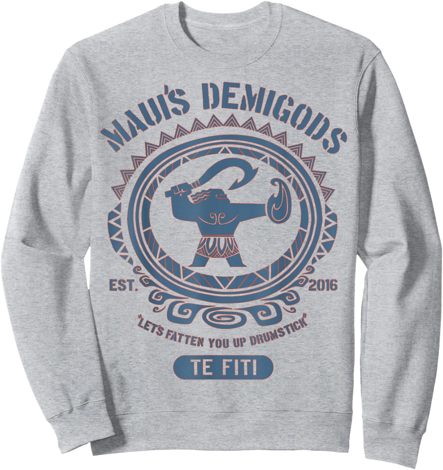 Disney Moana Maui's Demigods Graphic Sweatshirt - Sweatshirt | Ash