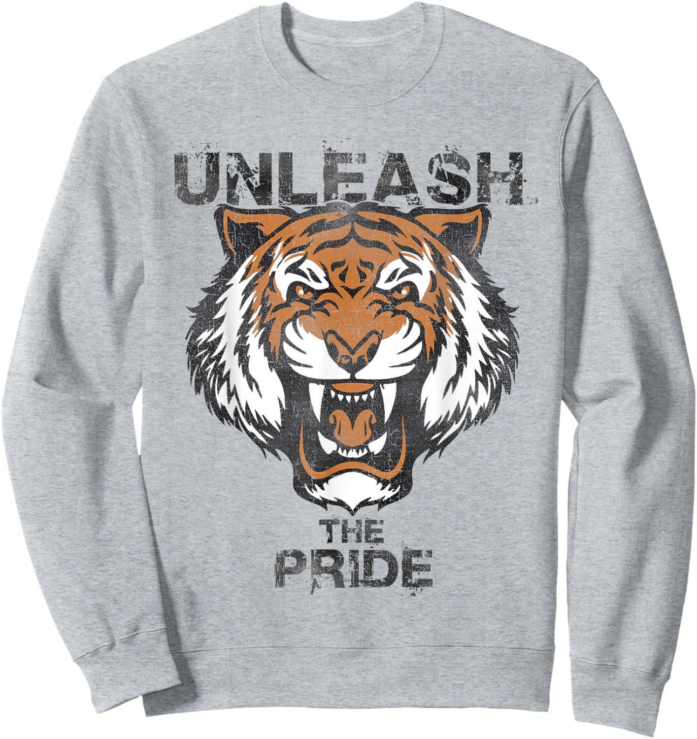 Lyndon High School Tiger Unleash the Pride Sweatshirt - Sweatshirt | Ash