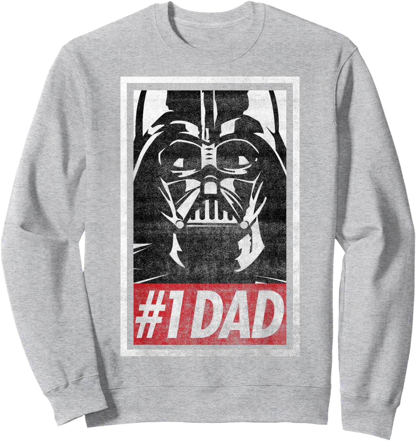 Star Wars Darth Vader #1 Dad Propaganda Graphic C1 Sweatshirt - Sweatshirt | Ash