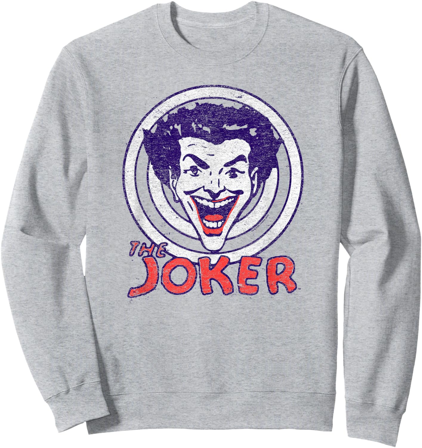 Batman Joker Target Sweatshirt - Sweatshirt | Ash