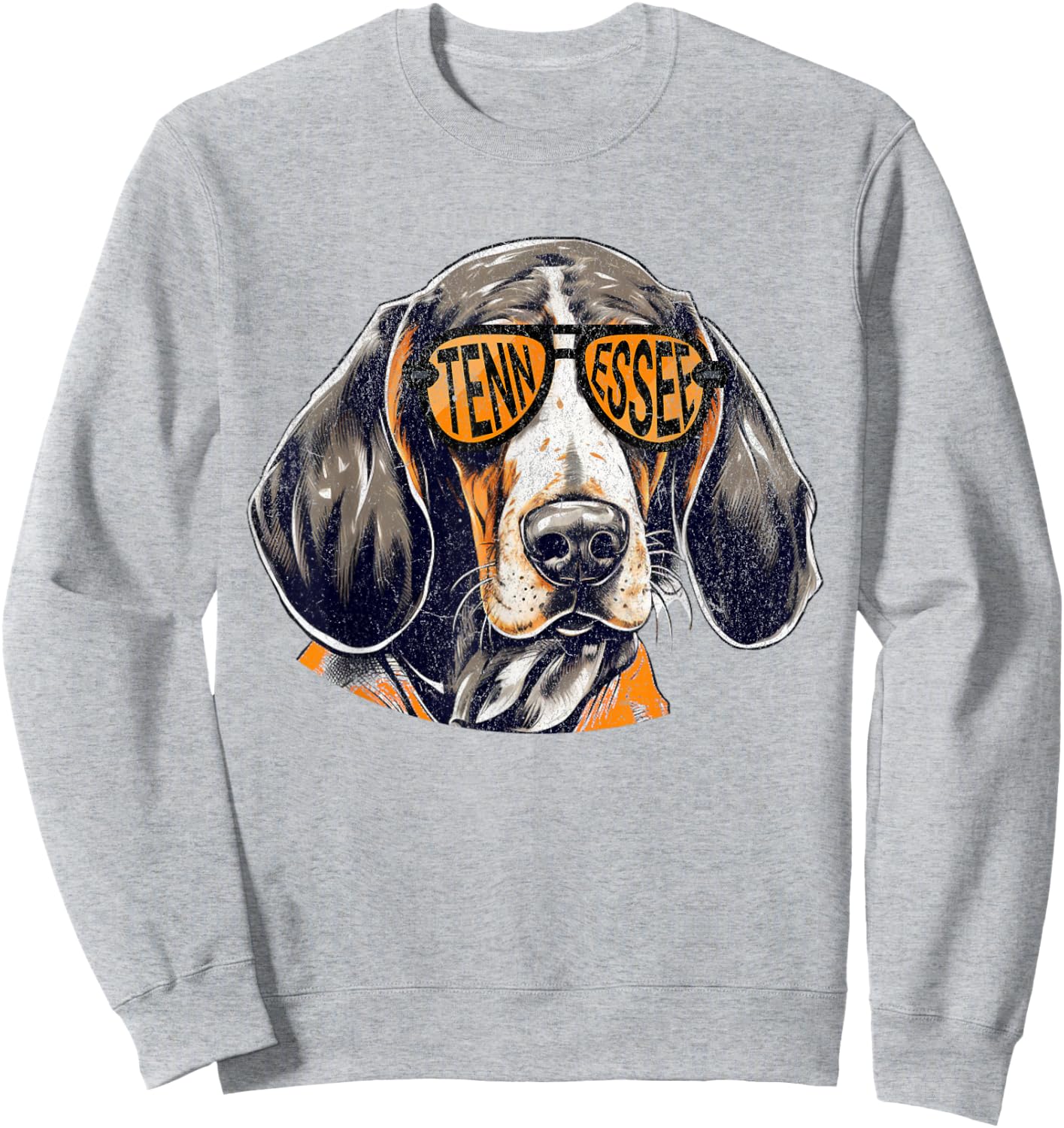 Tennessee Dog Sport Lovers | Tennessee Coonhound Fan Men Women Kids Sweatshirt - Sweatshirt | Ash