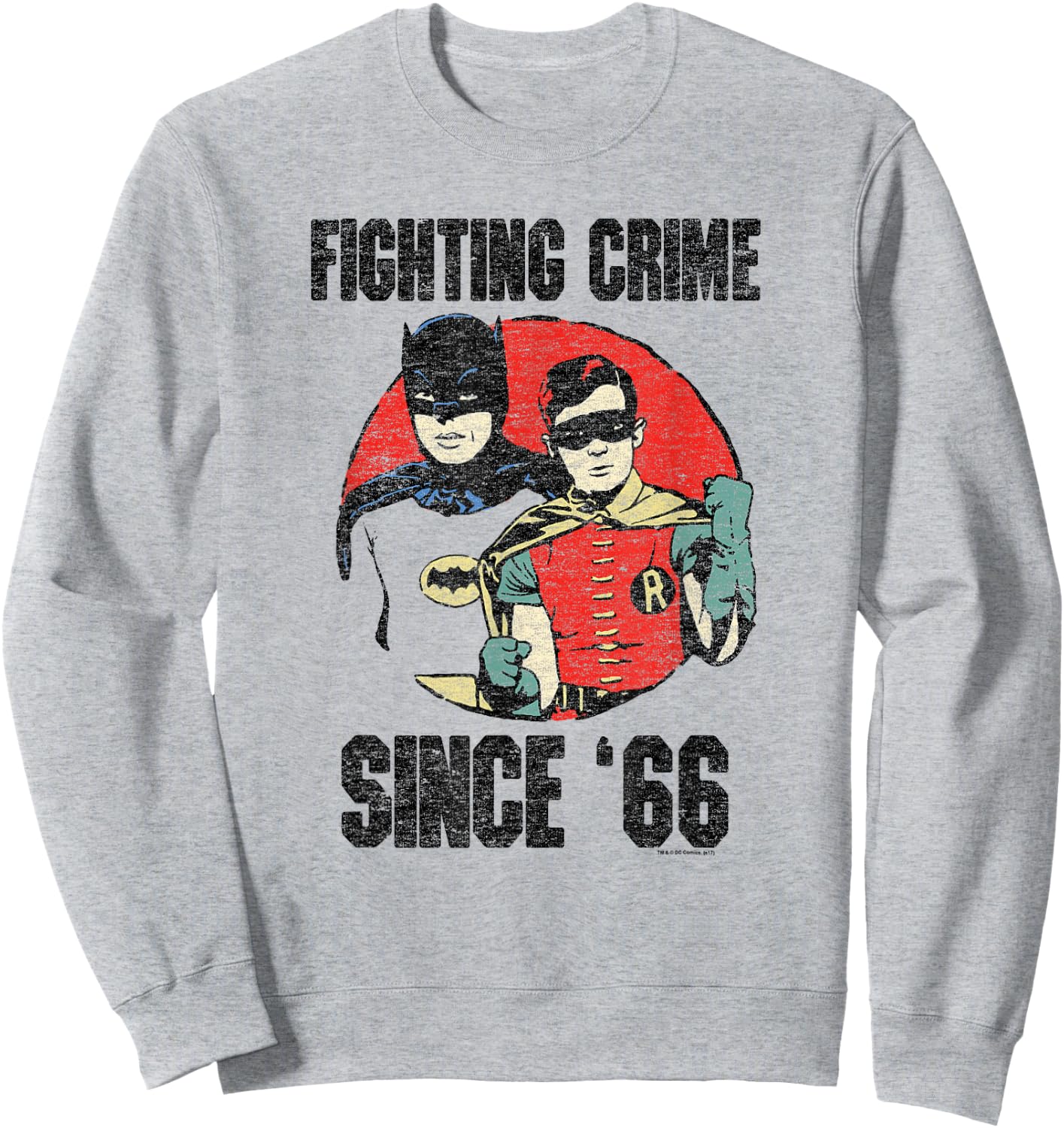 Batman Classic TV Series Since 66 Sweatshirt - Sweatshirt | Ash