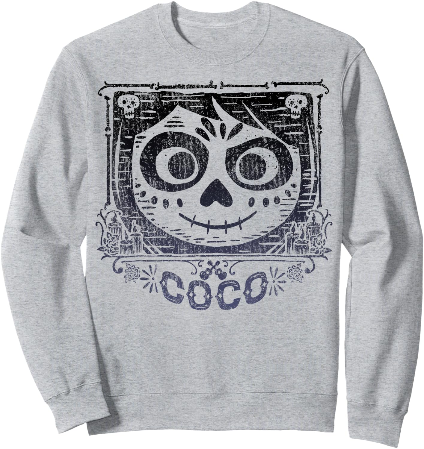 Disney Pixar Coco Miguel Portrait Sweatshirt - Sweatshirt | Ash