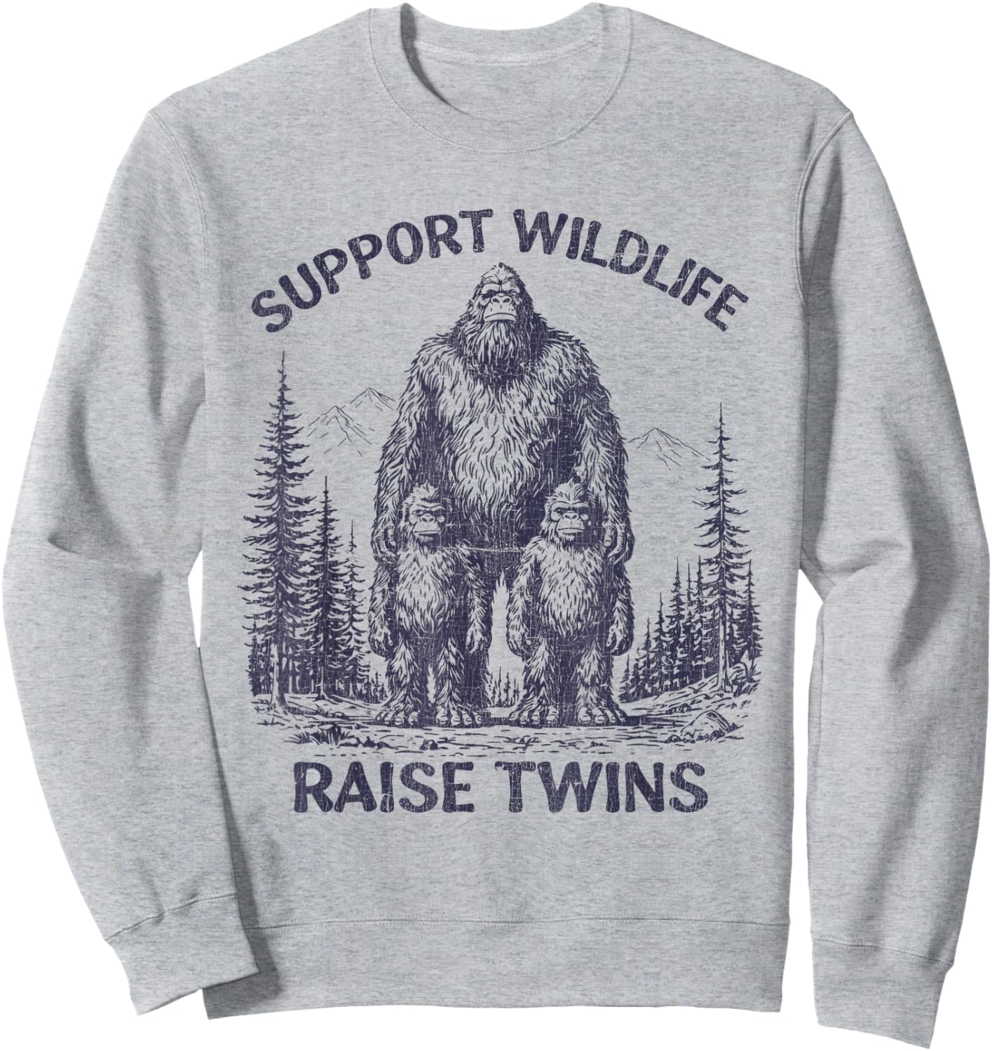 Sasquatch Sweatshirt - Sweatshirt | Ash
