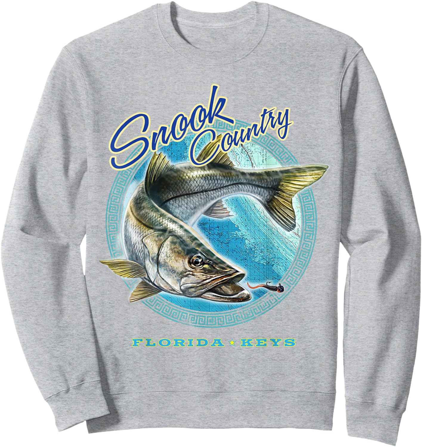 Snook fishing country, florida keys shirt Sweatshirt - Sweatshirt | Ash
