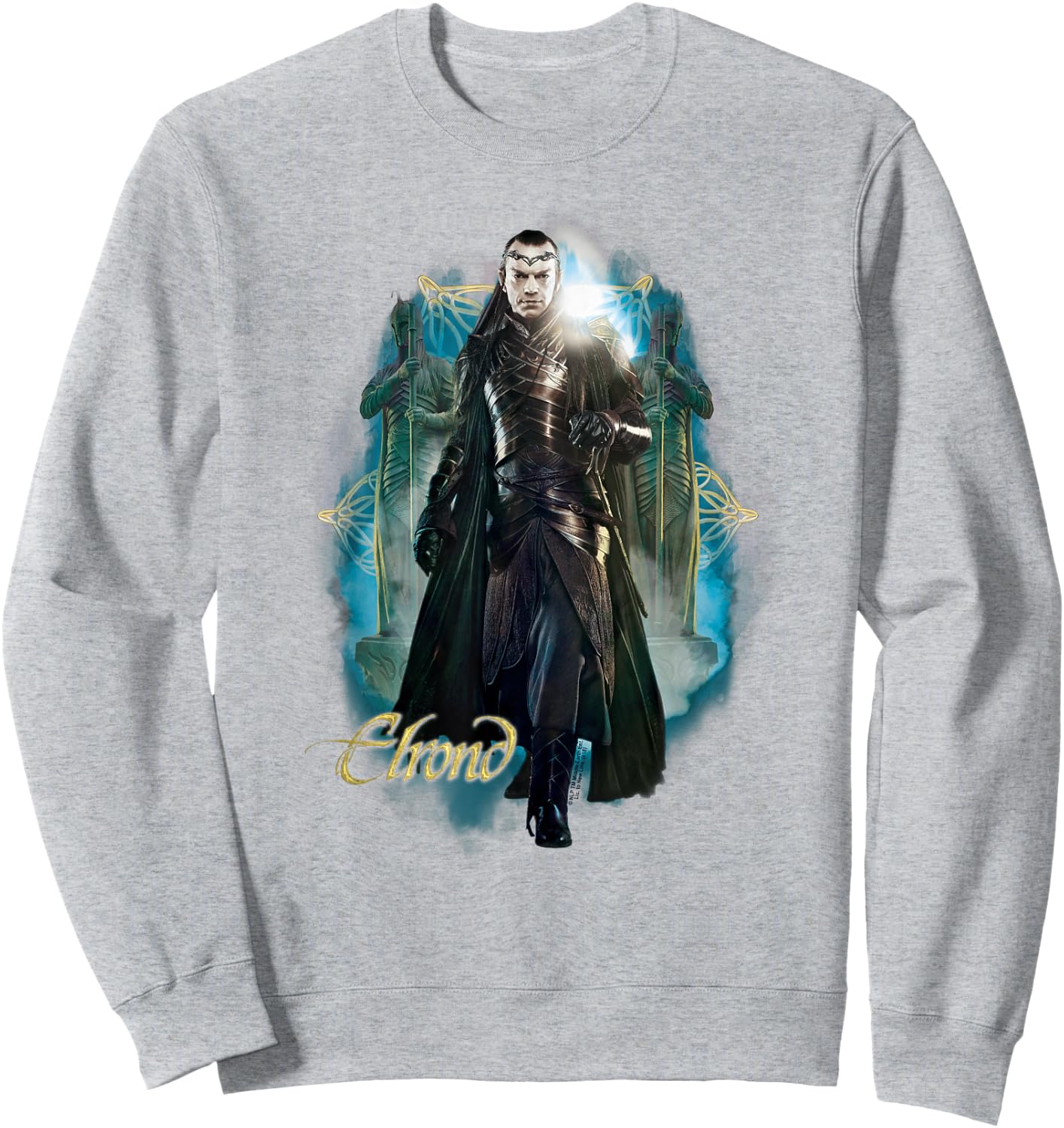 Hobbit Elrond T Shirt Sweatshirt - Sweatshirt | Ash