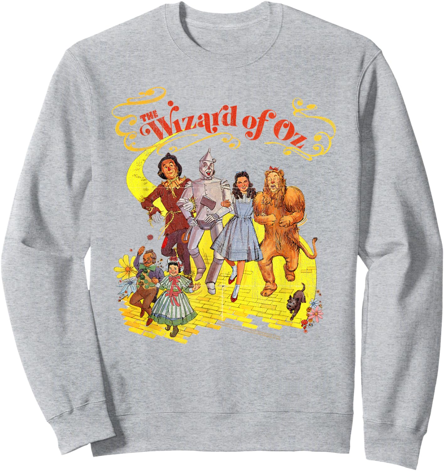 Wizard of Oz Classic Brick Road Small Sweatshirt - Sweatshirt | Ash