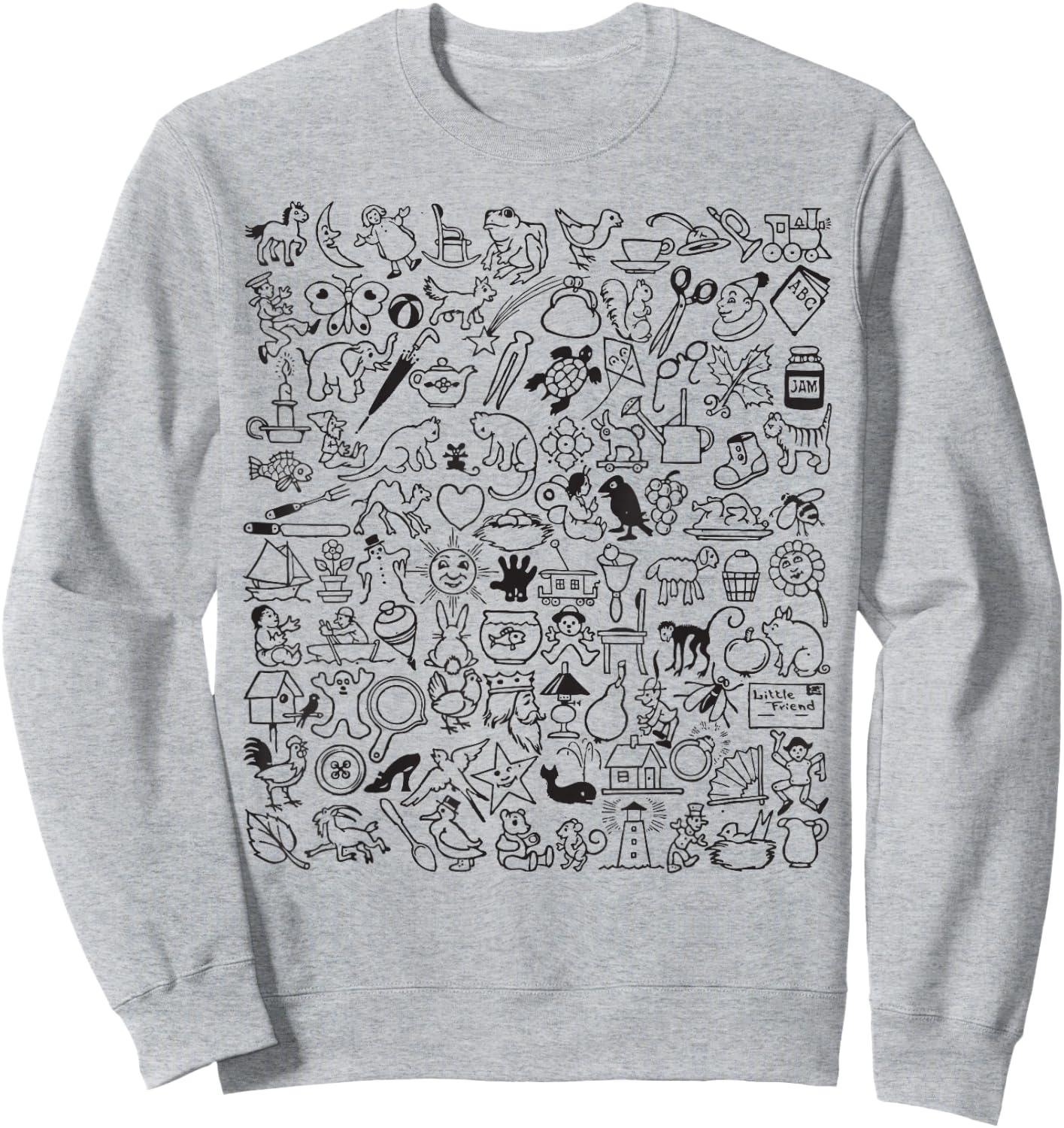 I Spy Lots of Fun Sweatshirt - Sweatshirt | Ash