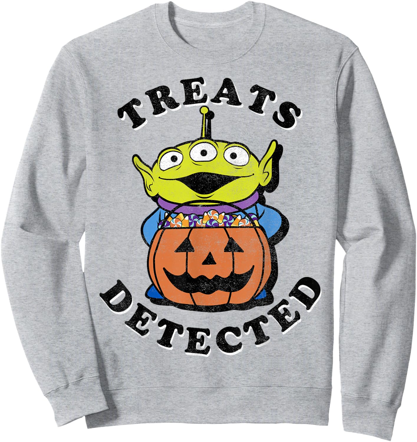 Disney Pixar Toy Story Halloween Treats Sweatshirt - Sweatshirt | Ash