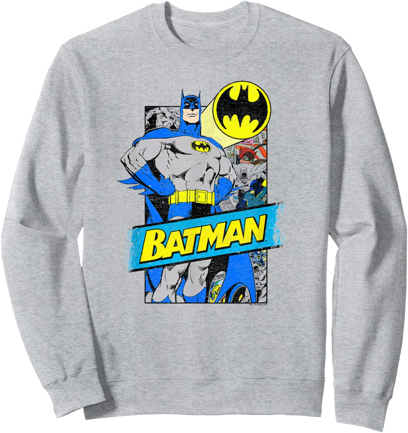 Batman Out of the Pages T Shirt Sweatshirt - Sweatshirt | Ash