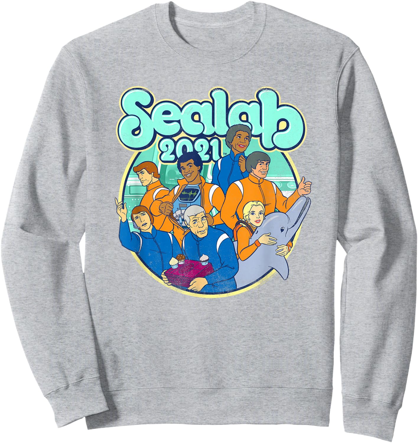 Sealab 2021 Gangs All Here Sweatshirt - Sweatshirt | Ash