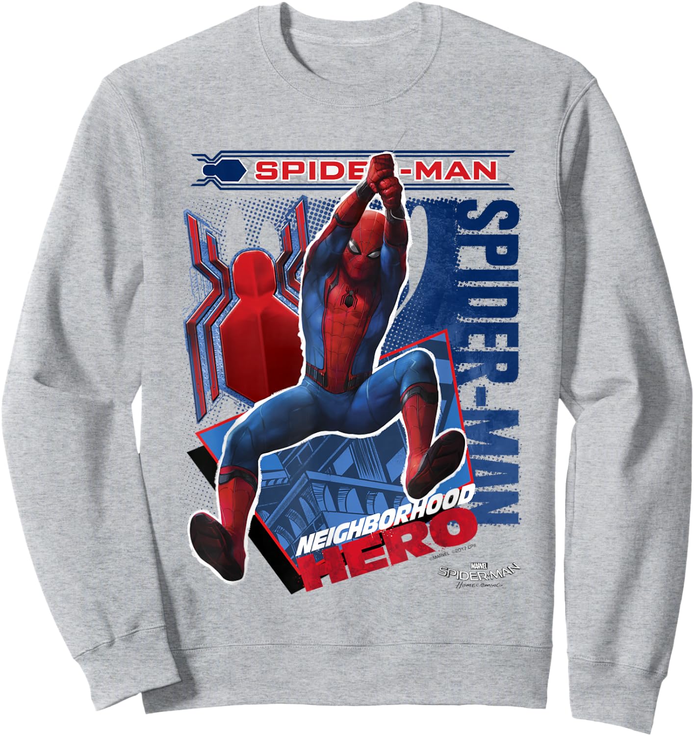 Marvel Spider-Man Homecoming Coming In Hot! Graphic Sweatshirt - Sweatshirt | Ash