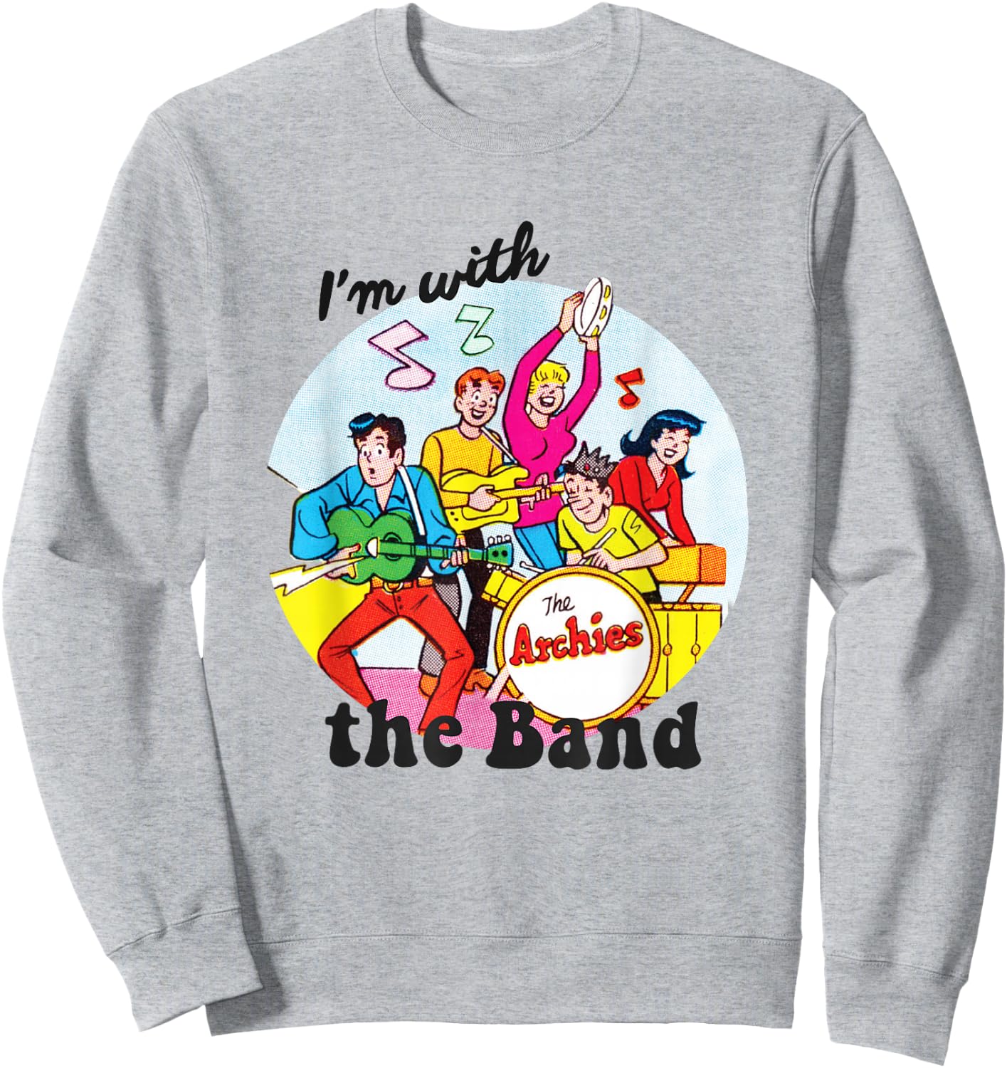 I'm with The Band Archie Comics Small Sweatshirt - Sweatshirt | Ash
