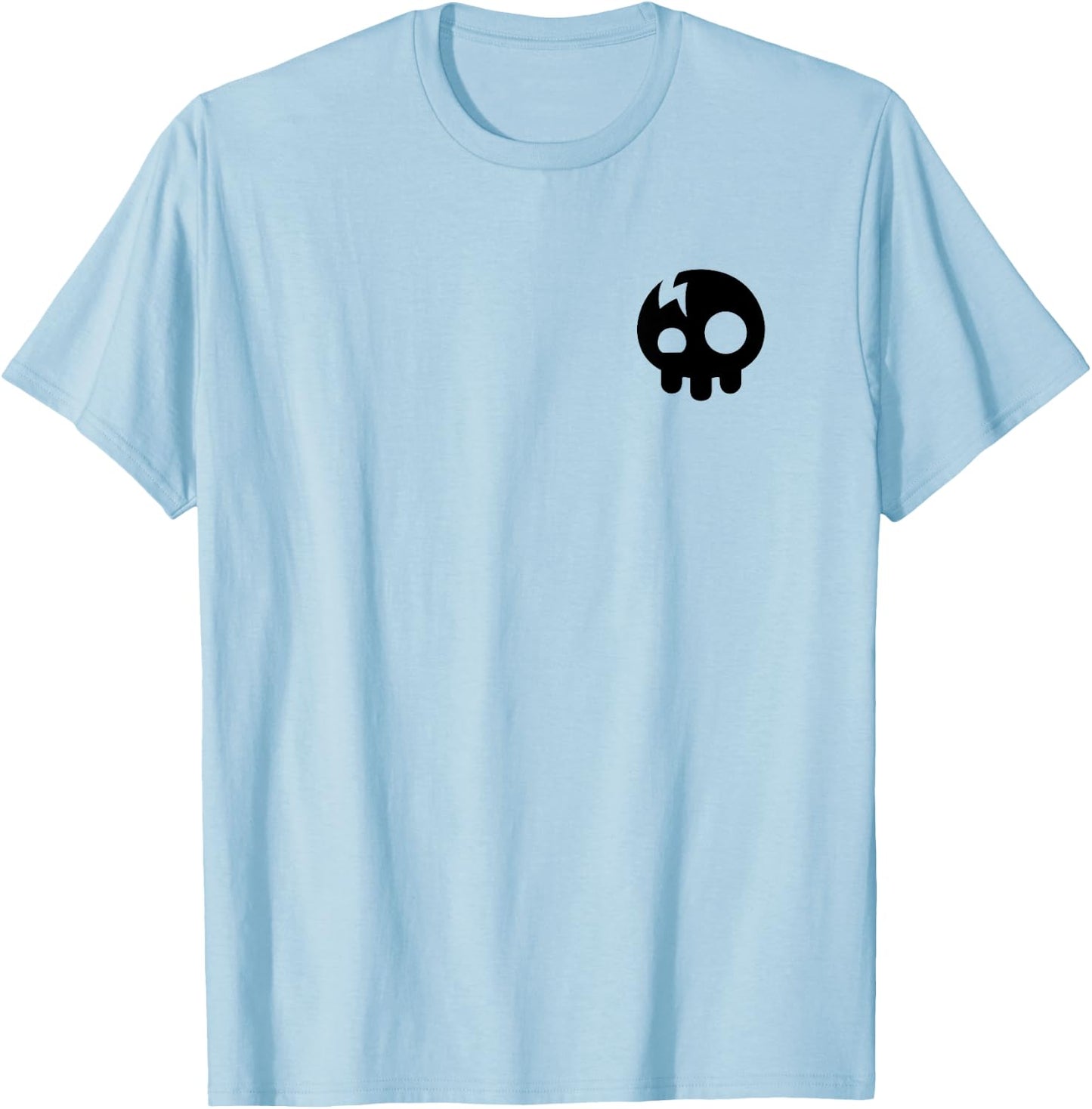 The Living Tombstone – TLT Icon Orange T-Shirt - T-Shirt | Light Blue