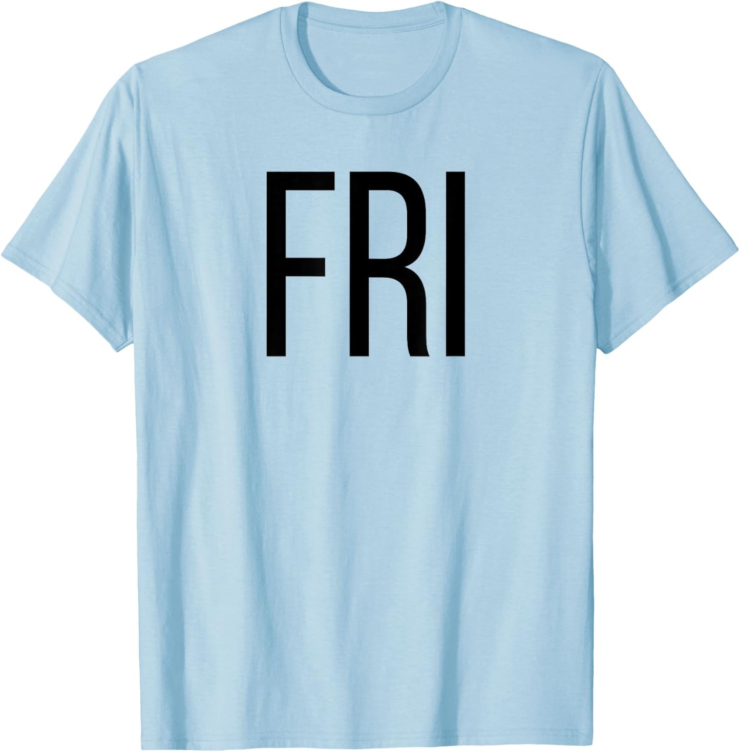Friday Days of the Week , Costume, Shark Set T-Shirt - T-Shirt | Light Blue