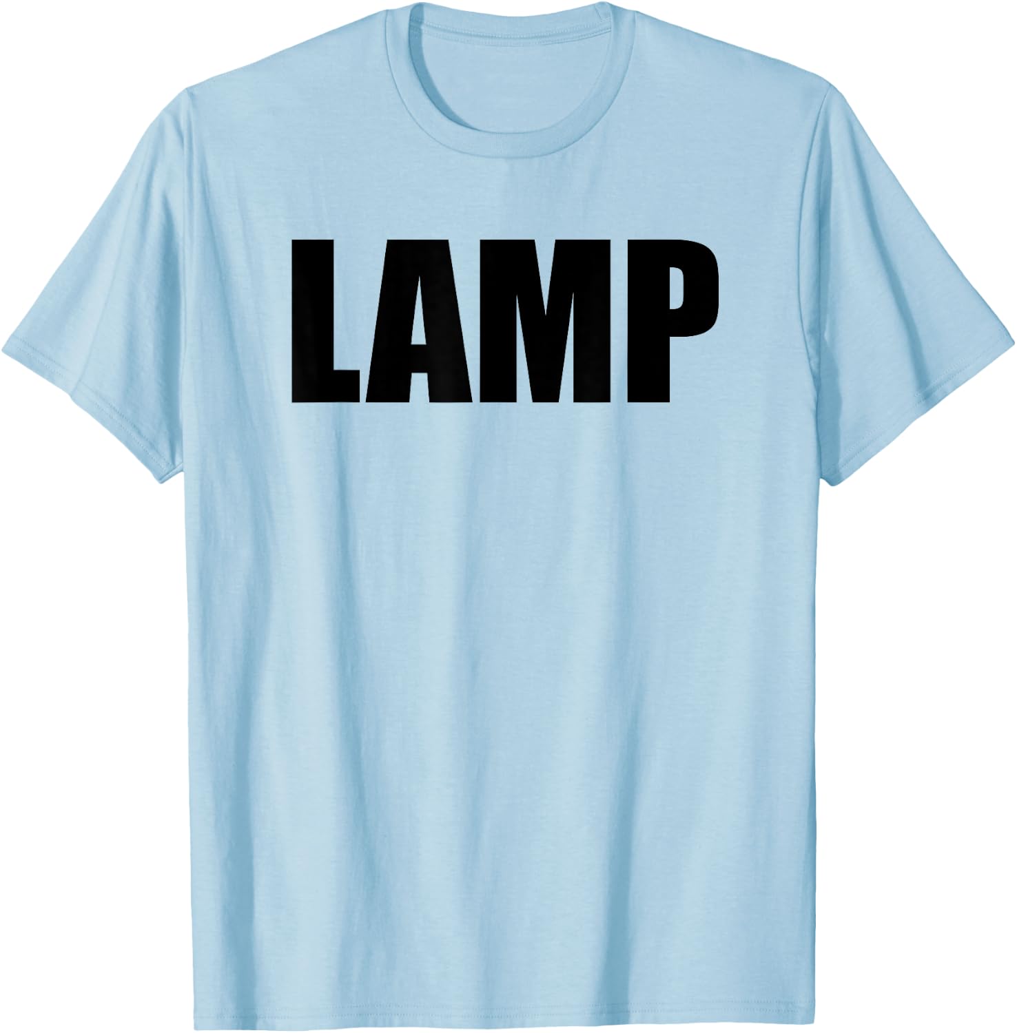 Lamp Costume Moth Meme Couple Fun Halloween Party T-Shirt - T-Shirt | Light Blue