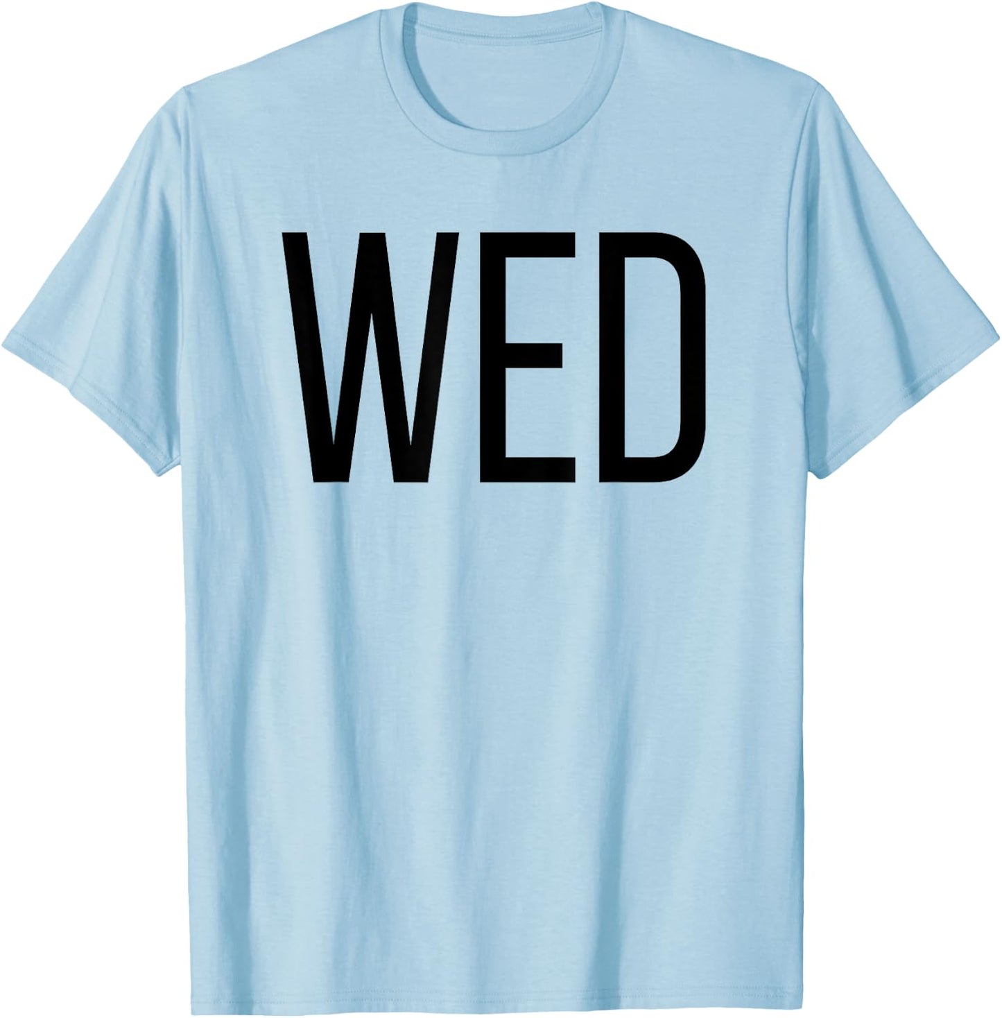 Wednesday Days of the Week , Costume, Shark T-Shirt - T-Shirt | Light Blue