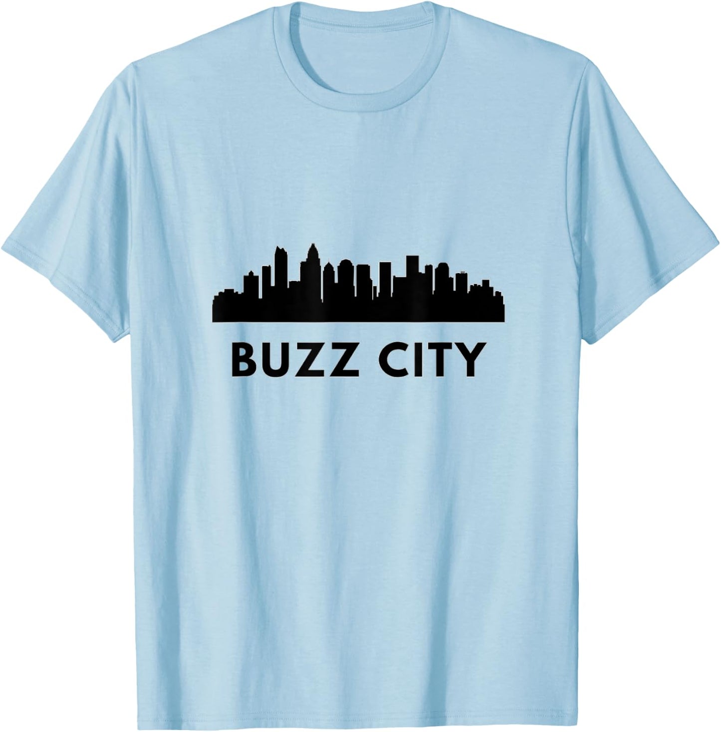 Charlotte Hornet "Buzz City" Shirt T-Shirt - T-Shirt | Light Blue