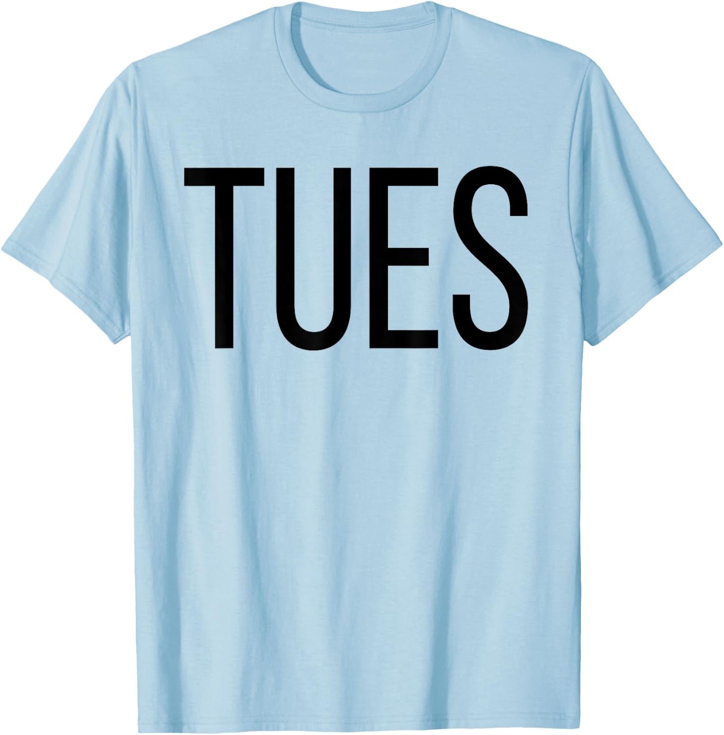 Tuesday Days of the Week , Costume Shark Set T-Shirt - T-Shirt | Light Blue