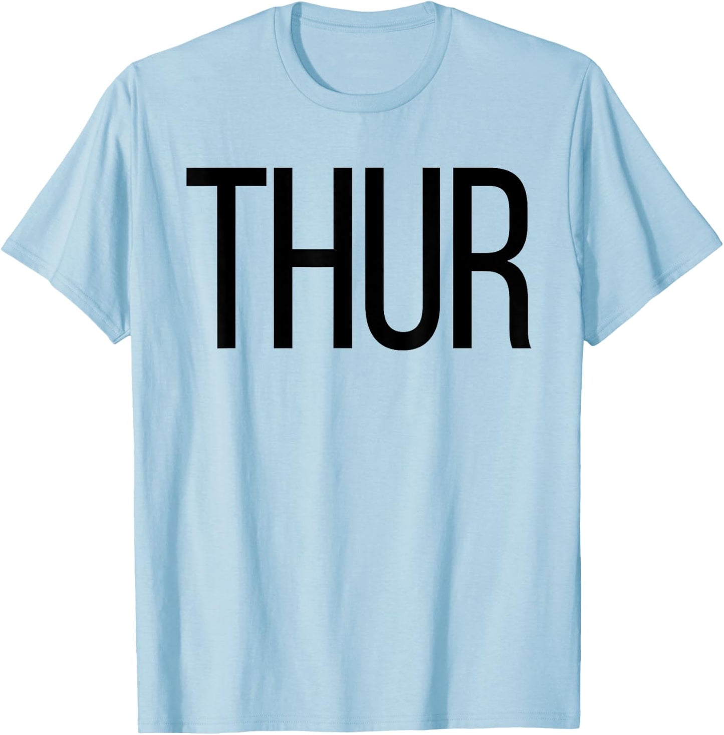 Thursday Days of the Week , Costume, Shark T-Shirt - T-Shirt | Light Blue