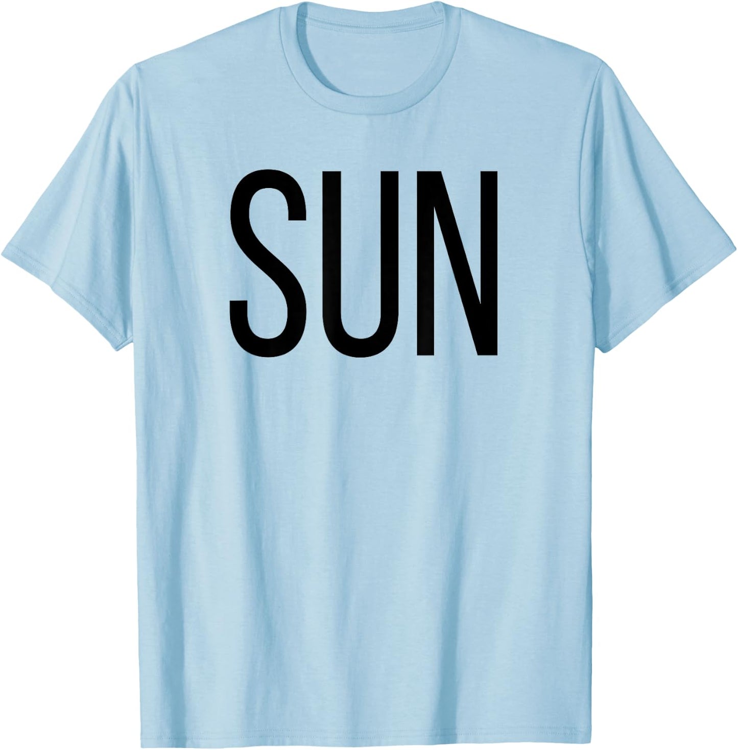 Sunday Days of the Week , Costume, Shark Set T-Shirt - T-Shirt | Light Blue