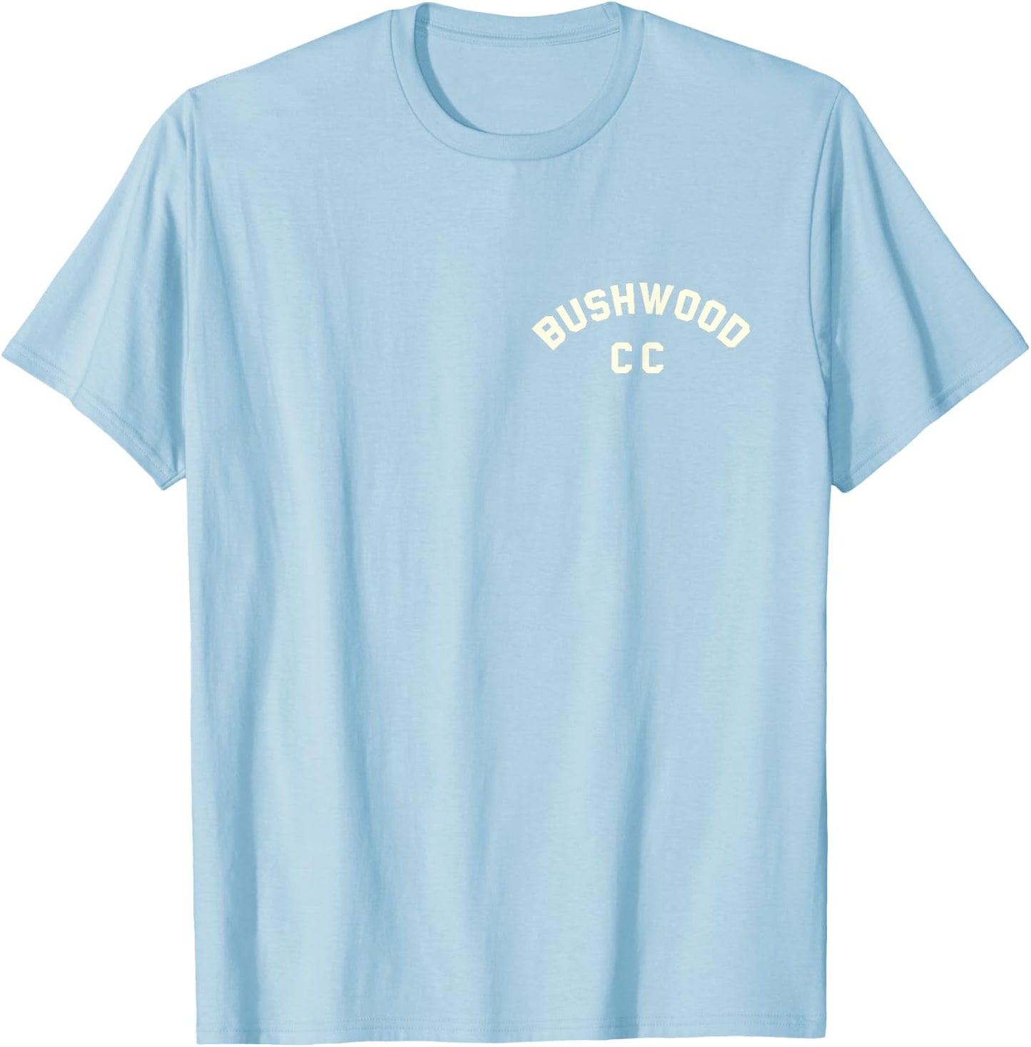 MRS- Men's Red Classic Fit Short Sleeve Golf - Bushwood Country Club Funny 70s Classic Caddy Vintage - Small T-Shirt - T-Shirt | Light Blue