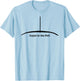 Loyal to the Foil - Surf SUP Hydrofoil T-Shirt - T-Shirt | Light Blue