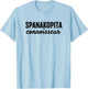 Spanakopita Connoisseur Greek Foodies Hangry T Shirt T-Shirt - T-Shirt | Light Blue