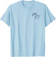Mrs Est. 2025 Just Married Wedding Wife Matching Mr & Mrs T-Shirt - T-Shirt | Light Blue