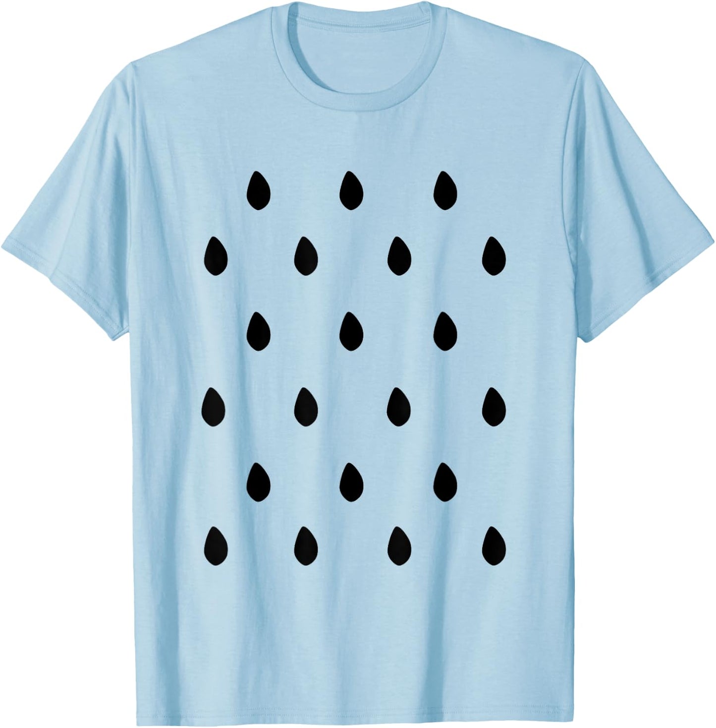 Watermelon Halloween Costume Shirts Family Pattern Funny T-Shirt - T-Shirt | Light Blue