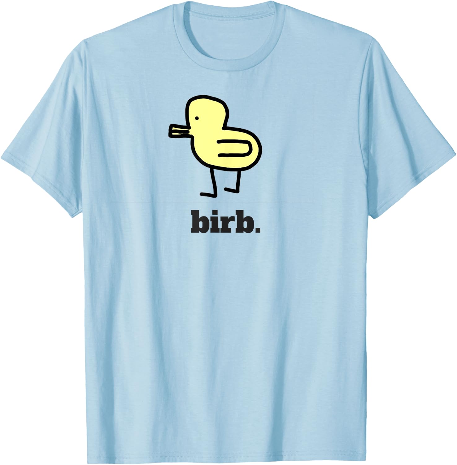 Birb Shirt T-Shirt - T-Shirt | Light Blue