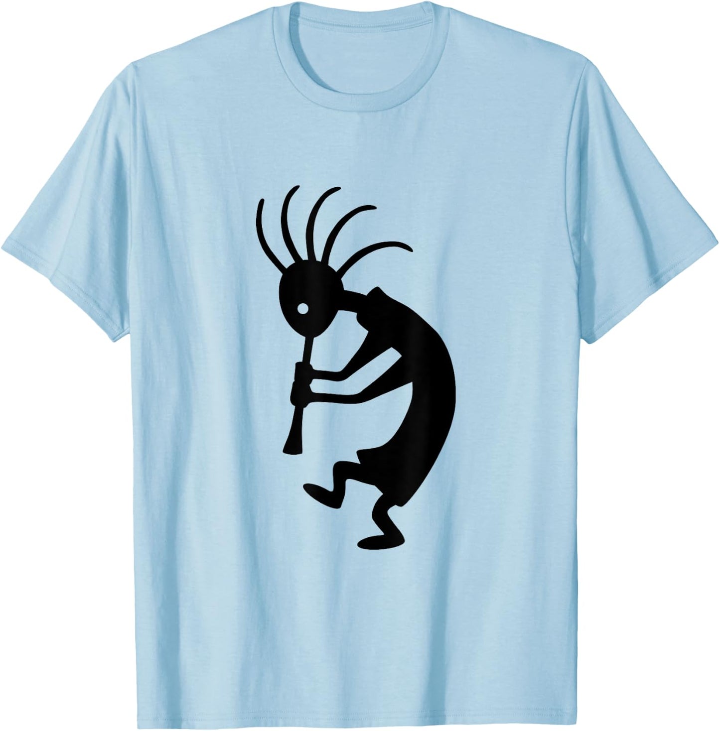 Kokopelli American Southwest Ethno T-Shirt - T-Shirt | Light Blue