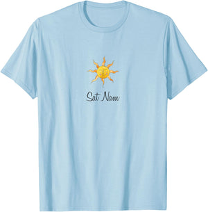 Cute Sat Nam Mantra Kundalini Yoga Lover Gift T-Shirt - T-Shirt | Light Blue