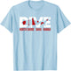 SHARK DIVE Hawaii North Shore Oahu DIVING T Shirt T-Shirt - T-Shirt | Light Blue