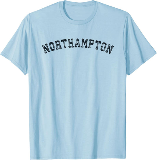 Vintage Northampton MA T Shirt Scrum Old Retro Sports T-Shirt - T-Shirt | Light Blue