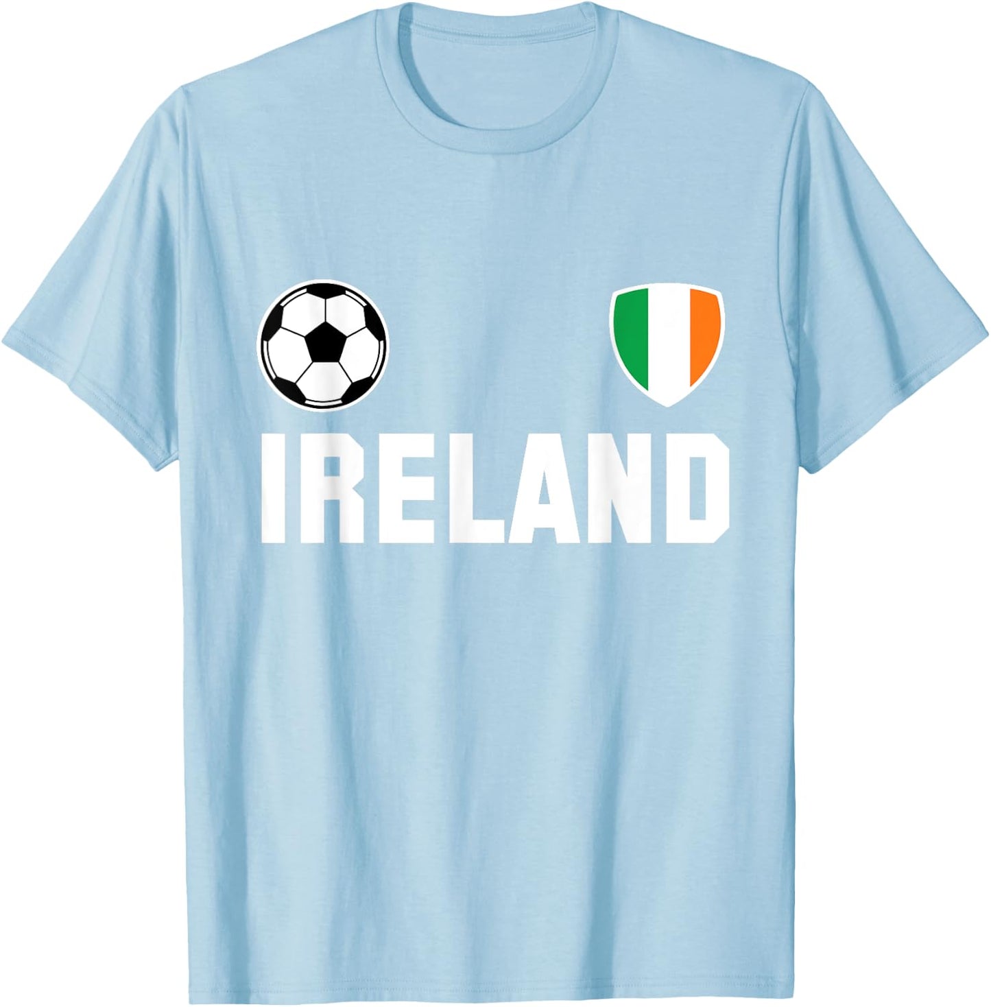 Ireland Soccer 2017, Football T-Shirt - T-Shirt | Light Blue