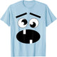 Creepy Carrots Face Halloween Costume Kids T-Shirt - T-Shirt | Light Blue