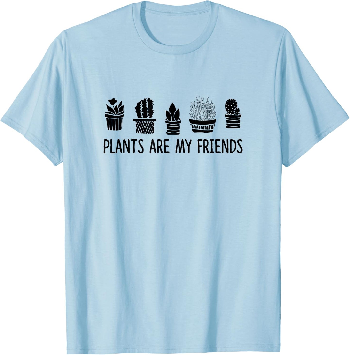 Gardening Plants Friends Gardening Shirt Gift Gardeners T-Shirt - T-Shirt | Light Blue