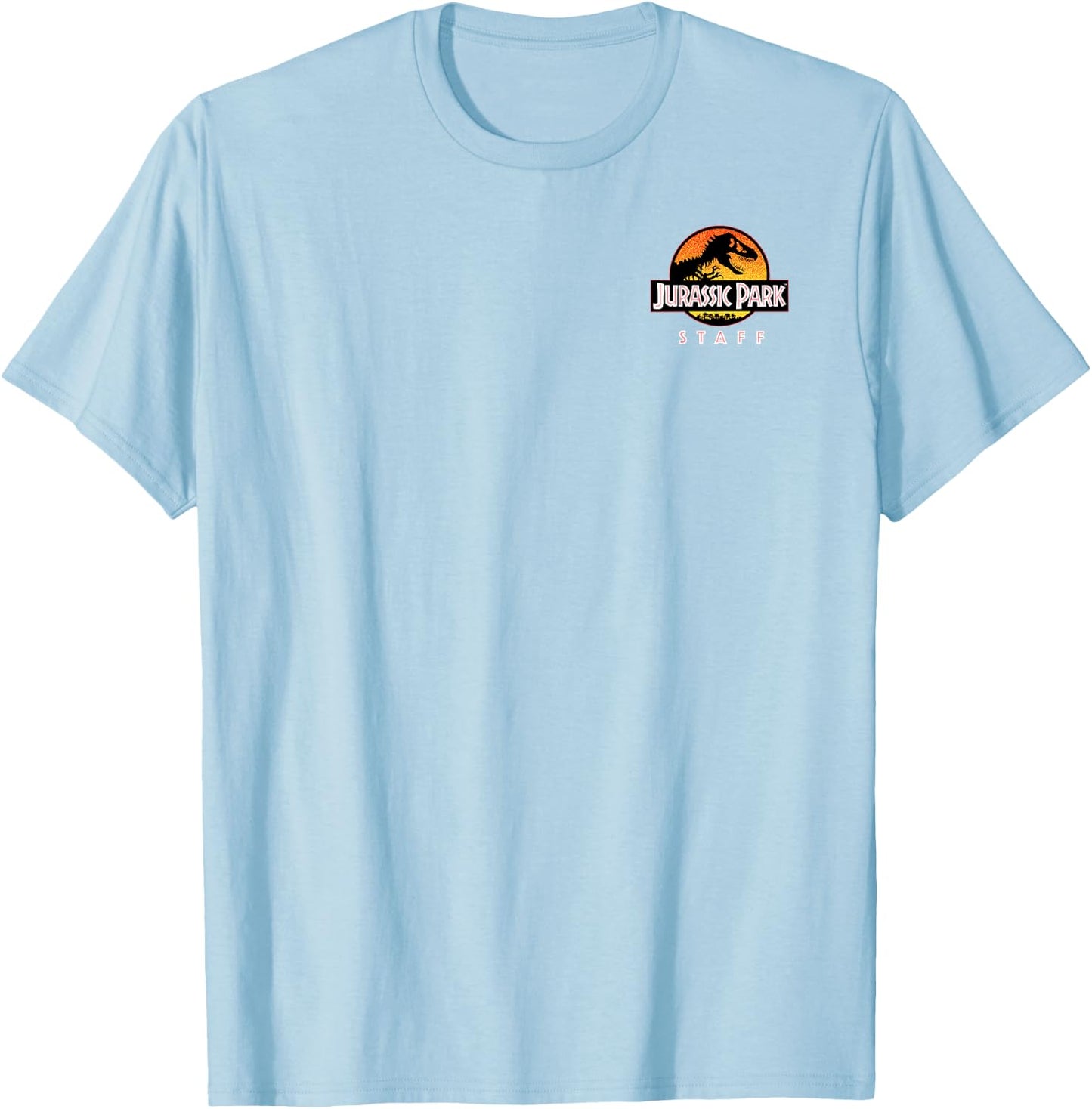 Jurassic Park Ranger Staff Uniform T-Shirt - T-Shirt | Light Blue