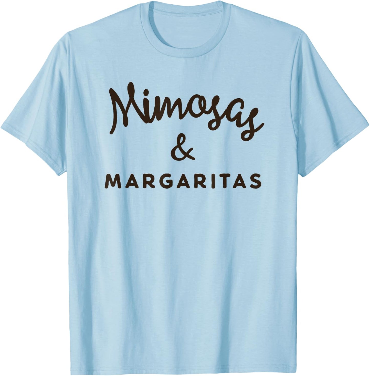 Mimosa Margarita Cocktail T Shirt T-Shirt - T-Shirt | Light Blue
