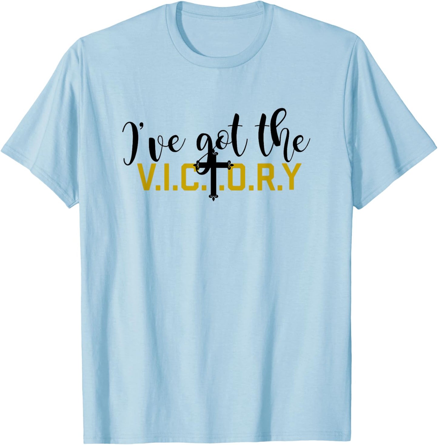 GGT | I've got the Victory Christian Rejoice T-Shirt - T-Shirt | Light Blue
