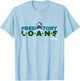Bidiots Predatory Loans T-Shirt - T-Shirt | Light Blue