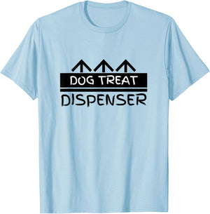 Dog Treat Dispenser - Funny Women Kids T-Shirt - T-Shirt | Light Blue